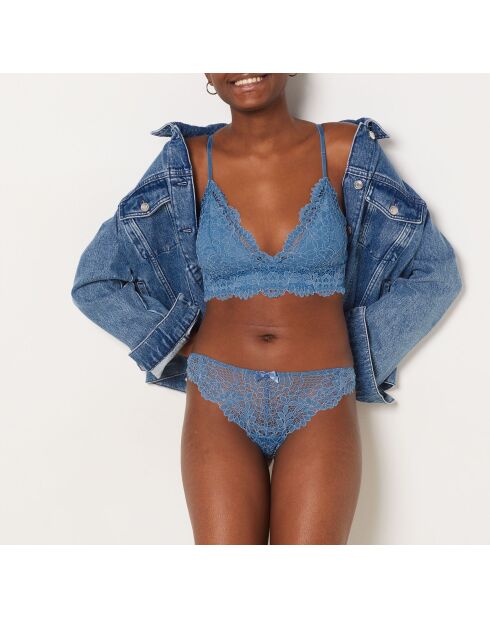 BH ohne Bügel mit abnehmbarem Polster Nr. 8 Success blau