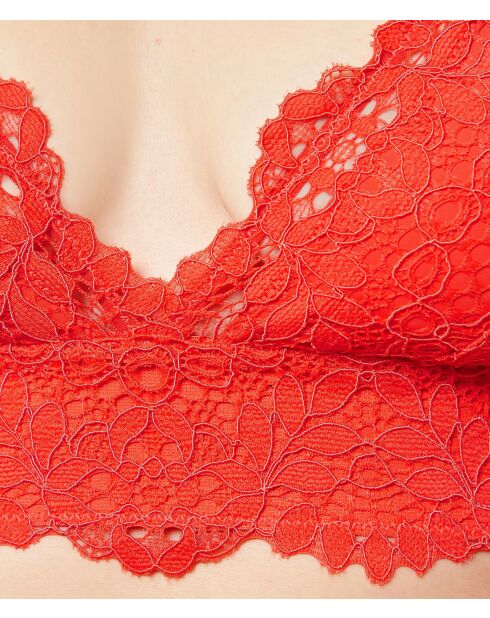 BH ohne Bügel mit abnehmbarem Polster Nr. 8 Success coral