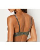 Sujetador push-up verde Panamá con aros