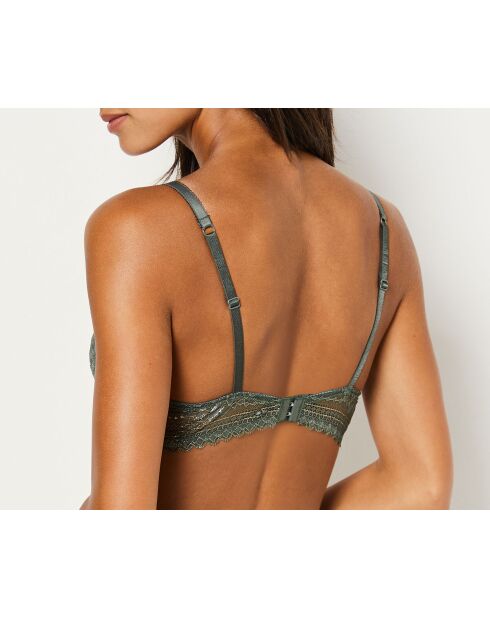 Sujetador push-up verde Panamá con aros