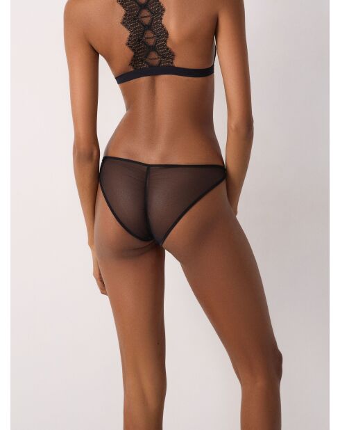 Zwart slipje van Narcissus