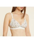 Soutien-gorge sans armatures Louange Chiffon écru