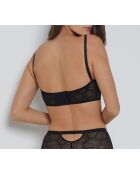 No. 9 Flexi Lace zwarte beugelbeha