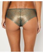 Grünes Panama-Shorty