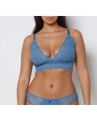 BH ohne Bügel mit abnehmbarem Polster Nr. 8 Success blau