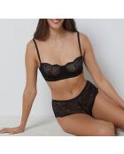 No. 9 Flexi Lace zwarte beugelbeha