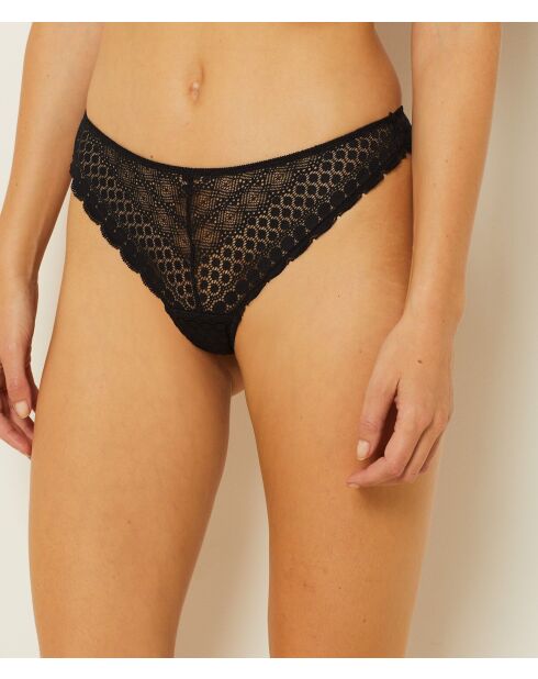 Perizoma nero Cherie Cherie