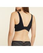 Soutien-gorge sans armatures n°8 Voyage noir