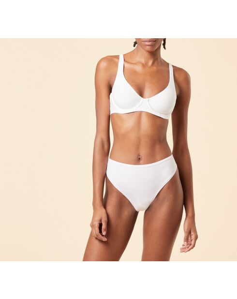 Perfect ecru katoenen slipje