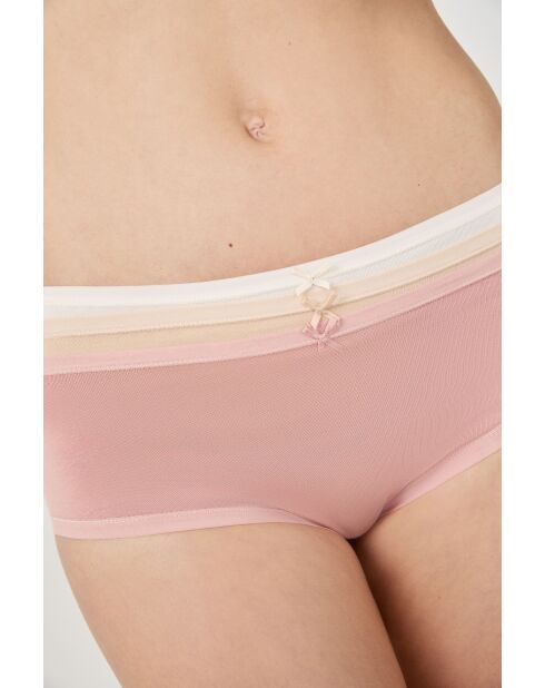 Set van 3 veelkleurige Jack shorties