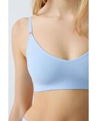 Beugelbeha met uitneembaar kussentje Amond hemelsblauw