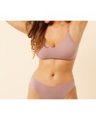 Soutien-gorge sans armatures pad amovible Amande taupe