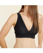 Soutien-gorge sans armatures n°8 Voyage noir