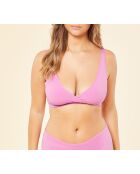 Pinker BH ohne Bügel aus 360°-Baumwolle