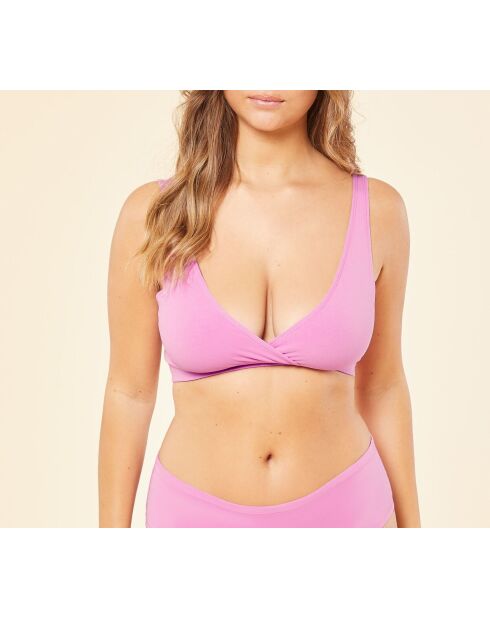 Roze bh zonder beugel van 360 katoen