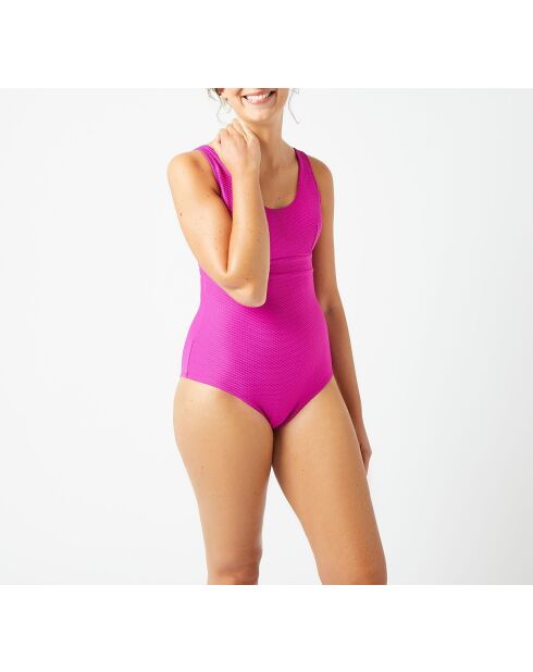 Vahine Post Op fushia romper uit één stuk zonder beugel