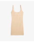 Abito tubino beige Control Byetam