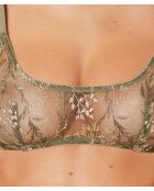 Sujetador sin aros Louange Mesh caqui oliva