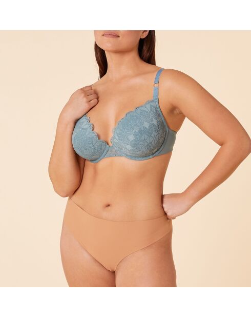 Hemelsblauwgroene beugelbeha nr. 5