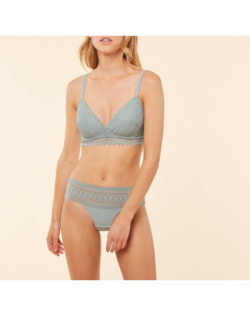 Blauwe bh zonder beugel Voyage lagoon