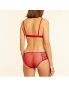 Reggiseno senza ferretto n. 8 rosso granata
