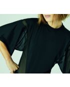 Body negro de una sola pieza Les Joueuses sin aros