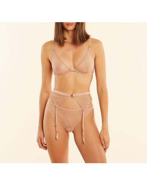 Reggiseno blush arancione con ferretto n. 7