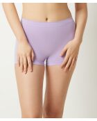 Shorty lila y almendra