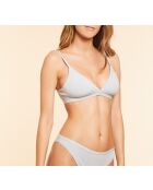 Sujetador con aros gris Cotton 360