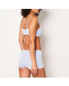 Himmelblauer Mandel-Shorty