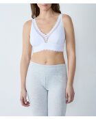Soutien-gorge sans armatures Cherie Cherie Post Op blanc