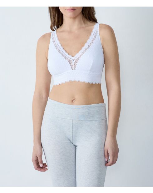 Soutien-gorge sans armatures Cherie Cherie Post Op blanc