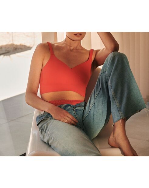 Soutien-gorge sans armatures 24 Hours orange