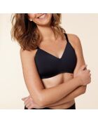 Pure 360 Post Op zwarte draadloze bh