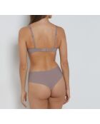 We Care #7 Pure Fit We Care Bügel-BH, taupe