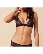 Schwarzer Bügel-BH Fusion