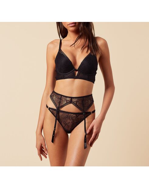 Push-up bh met beugel No. 2 Grenade zwart