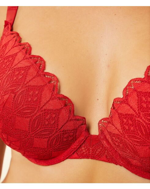 Himmelroter Bügel-BH Nr. 5