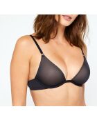Zwarte bh met beugel Pure Calque