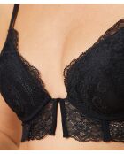 Push-up bh met beugel nr. 2 Mystere zwart