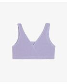 Katoenen 360 paarse bh zonder beugel