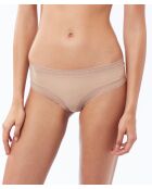 Linnen shorty met pure pasvorm