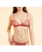 Sujetador sin aros de terracota Edmee