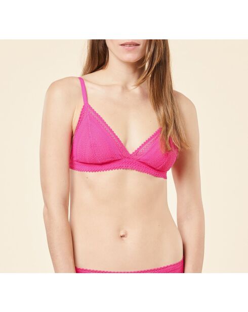 BH zonder beugel met uitneembaar kussentje nr. 8 Sublime We Care fushia