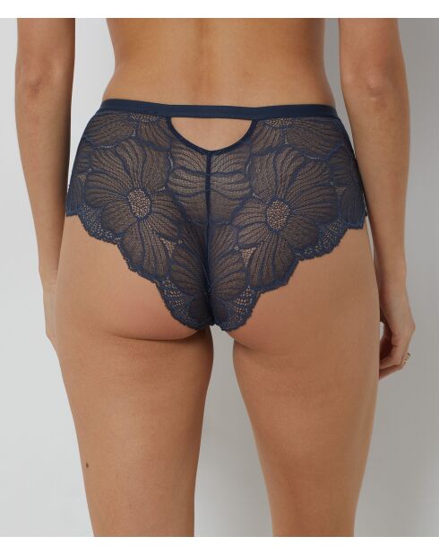 Marineblauwe korte broek Flexi Lace