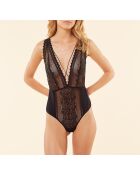 Body intero nero senza ferretto Anthem