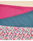Set van 3 veelkleurige Leony shorties