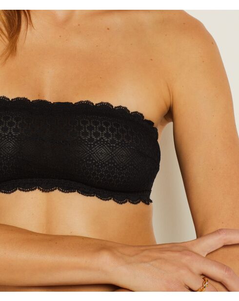 Cherie Cherie zwarte bh zonder beugel