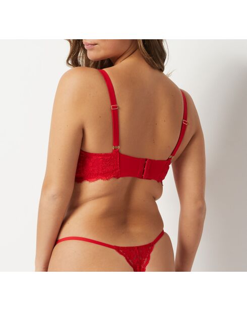 Beugelbeha nr. 5, set rood