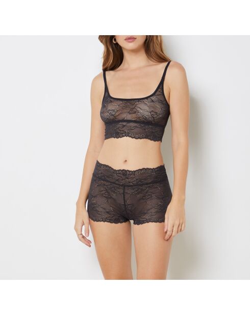 Shorty Lace 360 noir